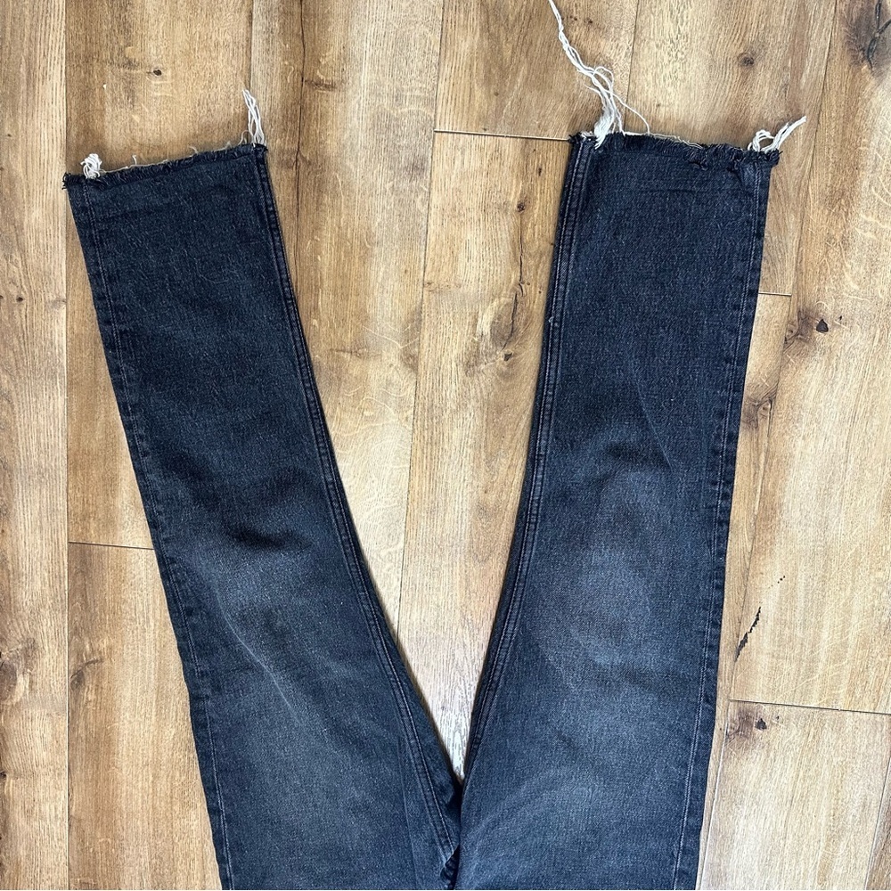 Urban Outfitters BGB Dillon Charcoal Black Relaxed Fit Jeans Size 27 - Picture 5 of 13